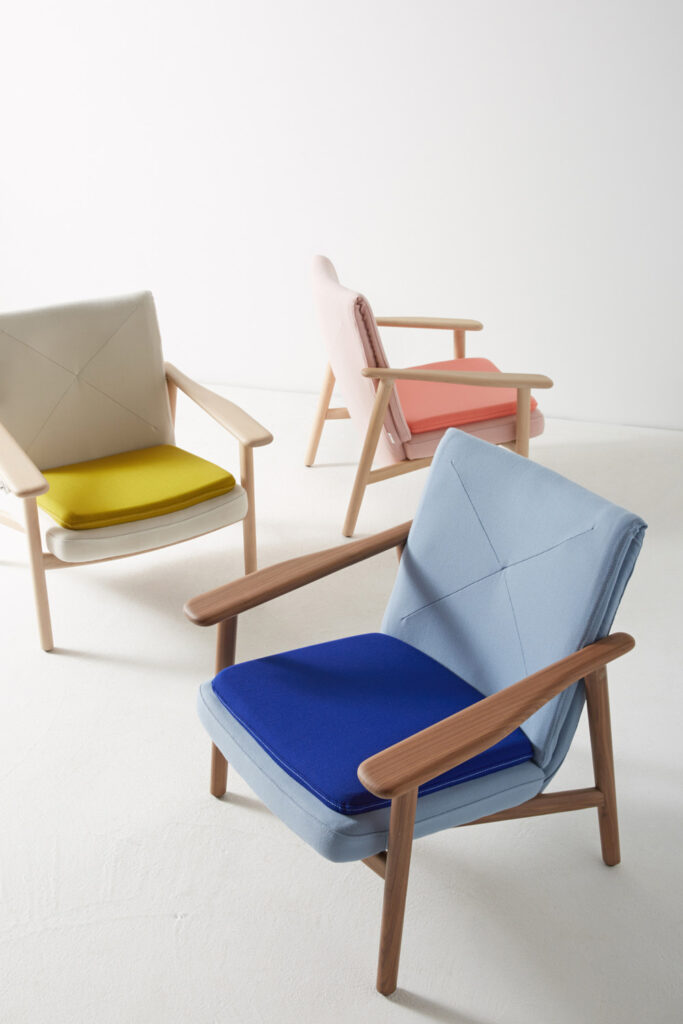 Fauteuils Paleta multicolores BOSC