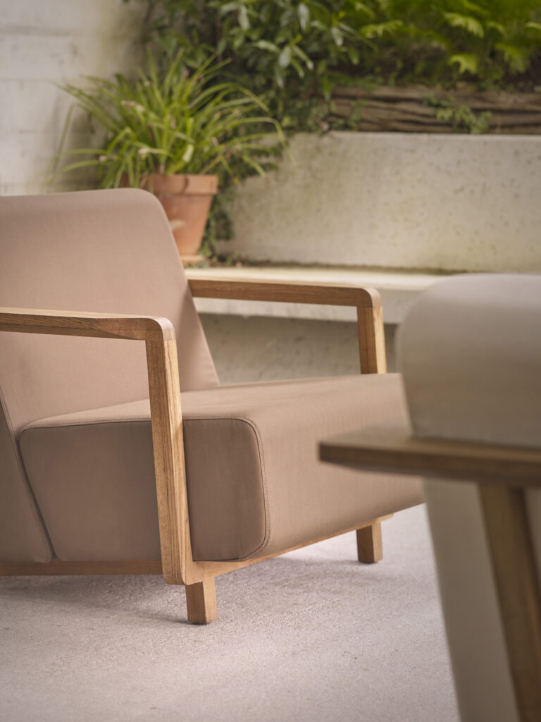 Canapé et fauteuil Concha by BOSC